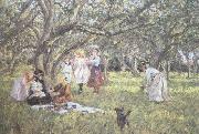 James Charles The Picnic (nn02) oil painting on canvas
